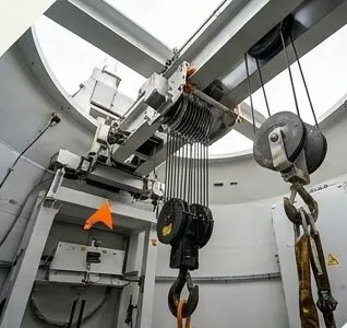 Internal crane inspection